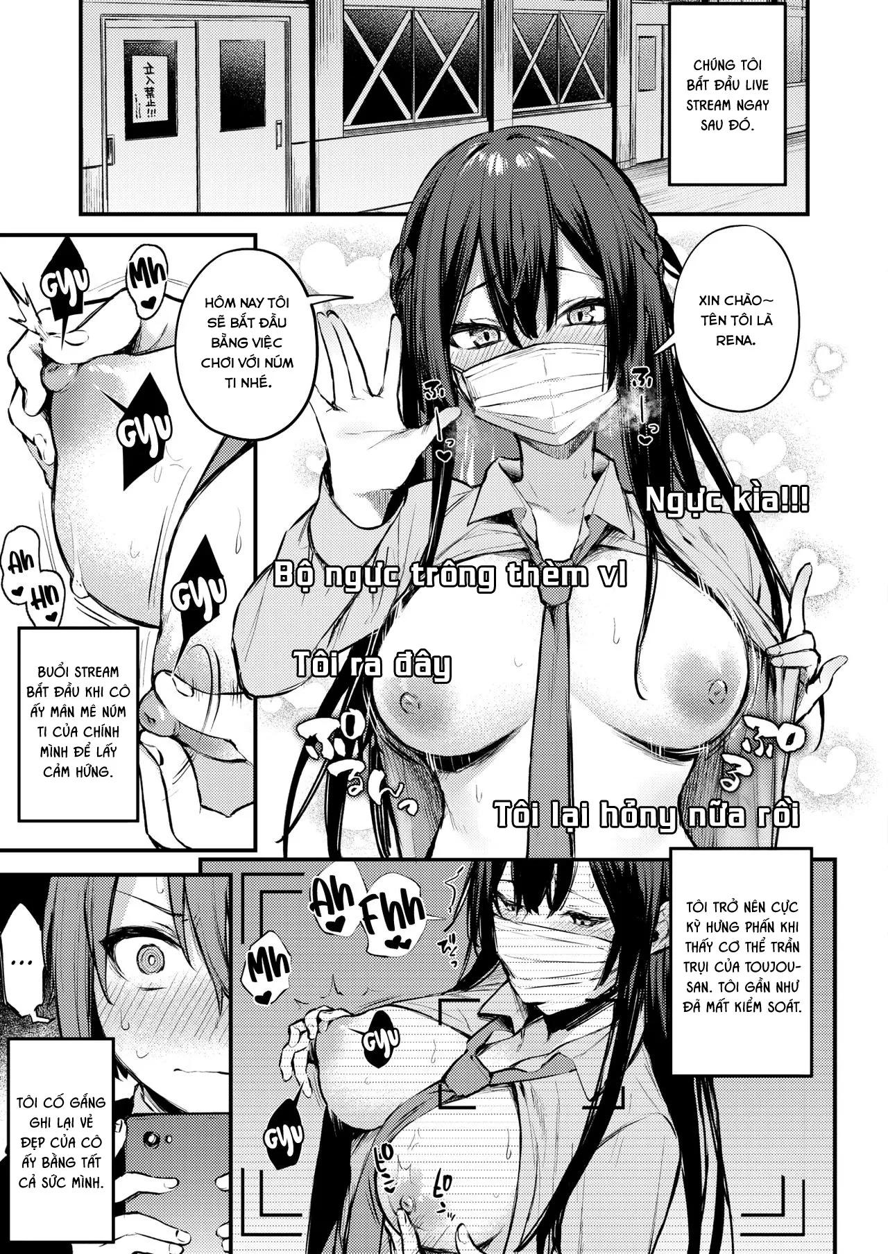 HentaiVN.net - Ảnh 11 - Himitsu no Haishin - Oneshot
