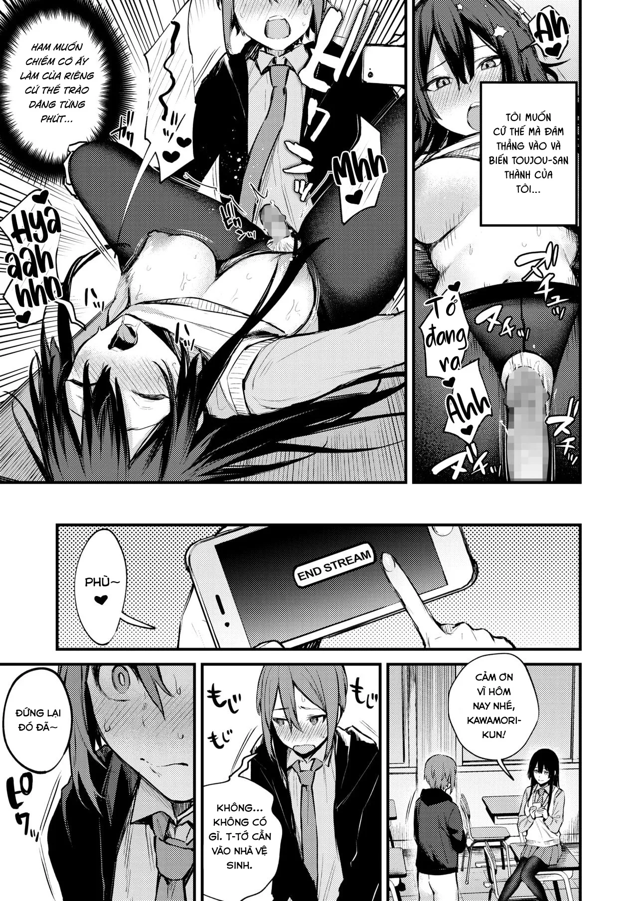 HentaiVN.net - Ảnh 17 - Himitsu no Haishin - Oneshot