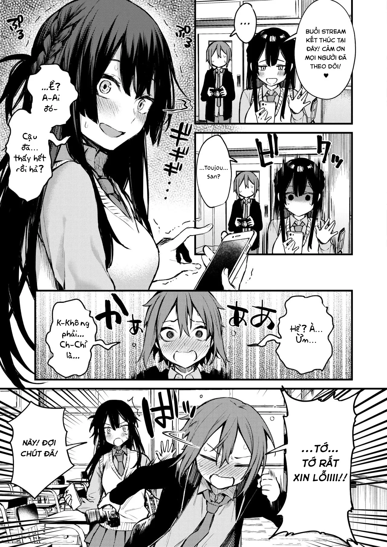 HentaiVN.net - Ảnh 5 - Himitsu no Haishin - Oneshot
