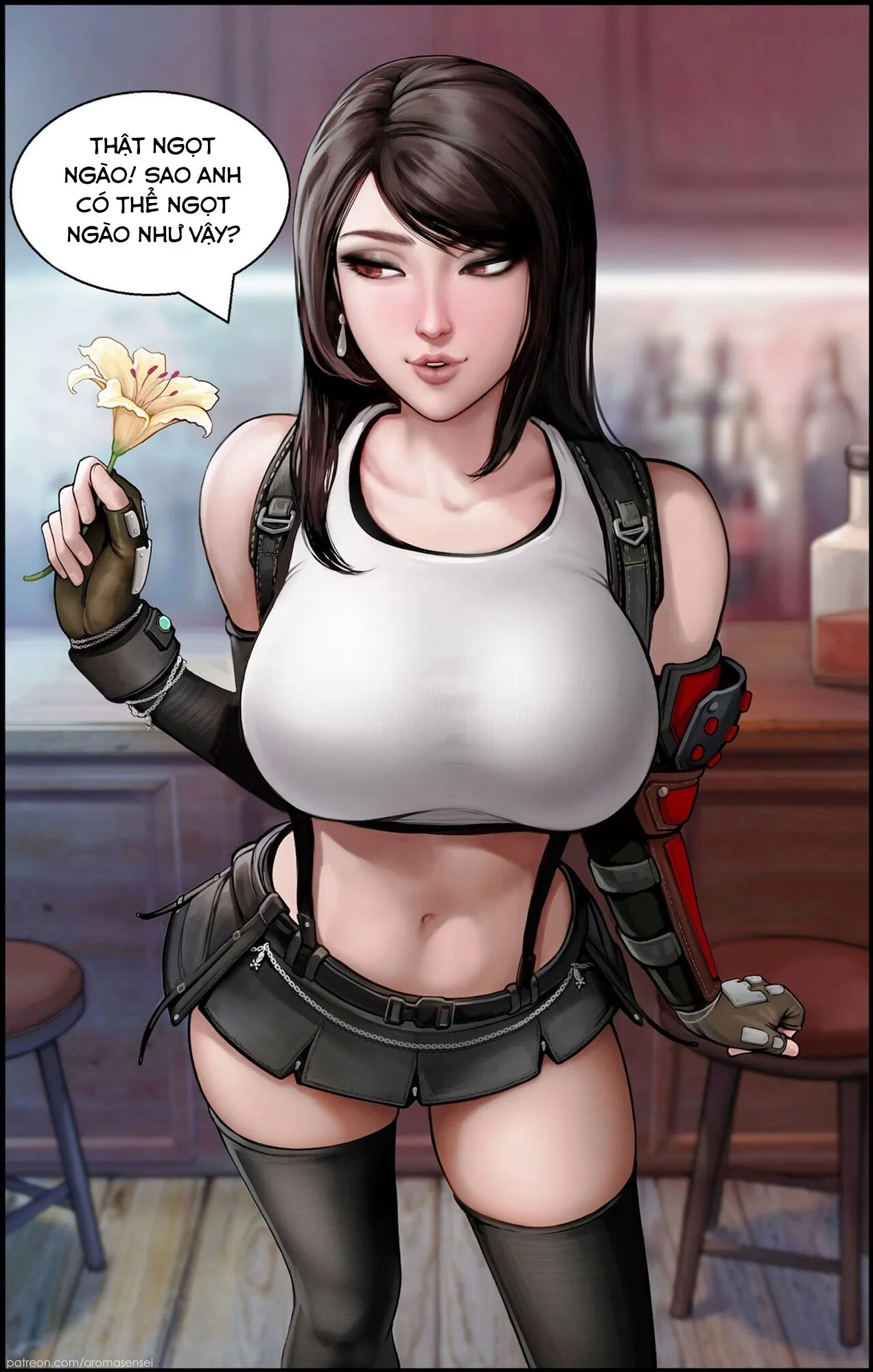 HentaiVN.net - Ảnh 4 - Tifa... it's for you! - Oneshot