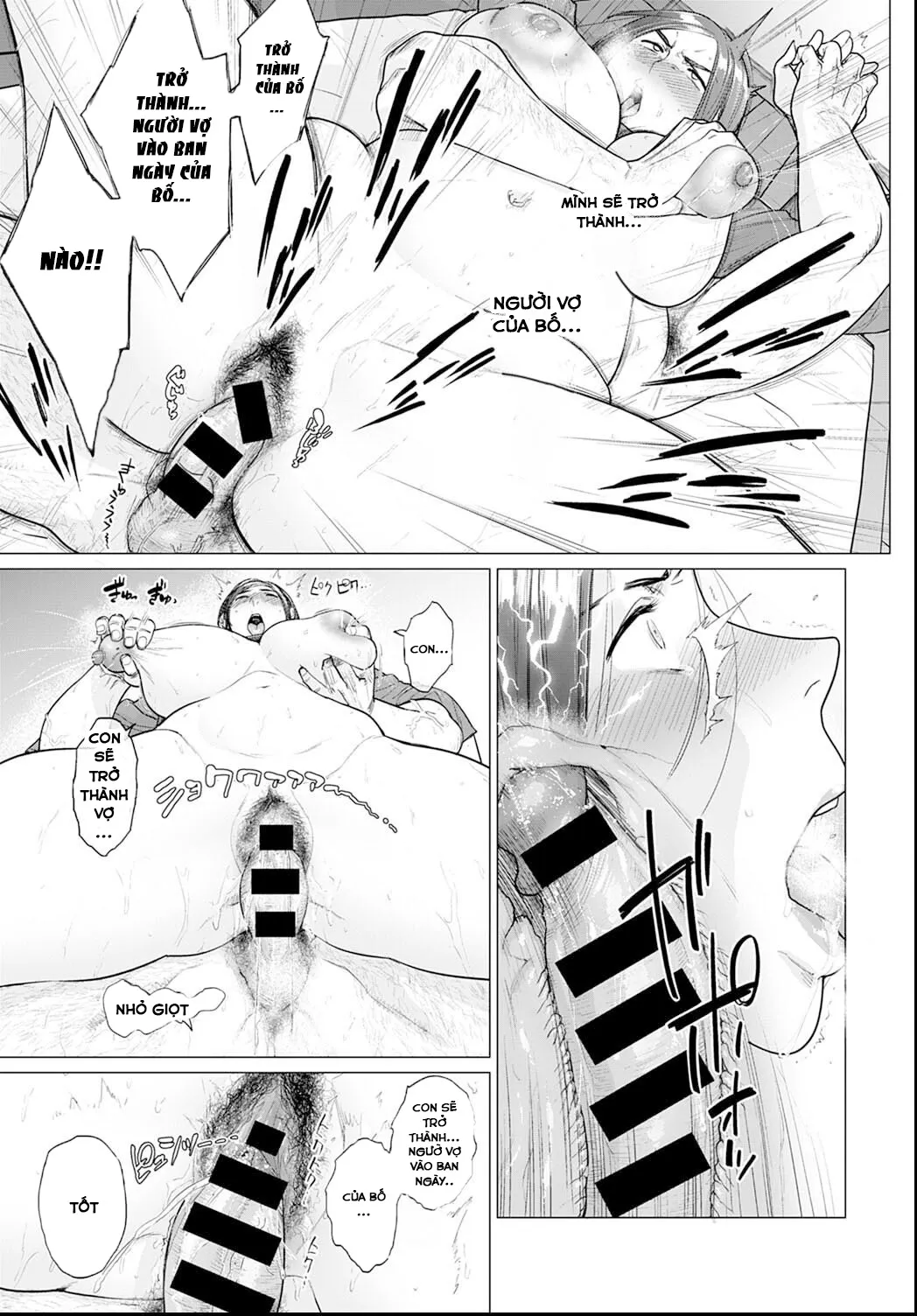 HentaiVN.net - Ảnh 27 - Otou-san, Tetsudatte kudasai - Oneshot