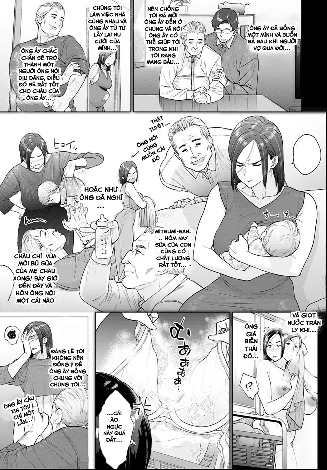 HentaiVN.net - Ảnh 3 - Otou-san, Tetsudatte kudasai - Oneshot