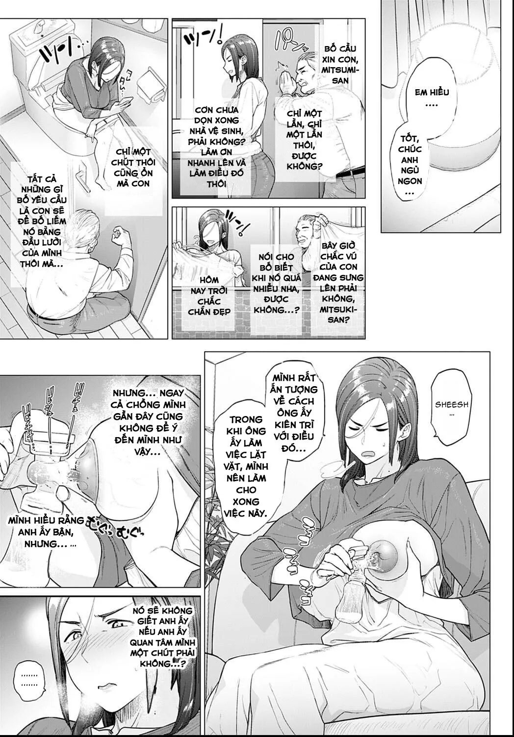 HentaiVN.net - Ảnh 5 - Otou-san, Tetsudatte kudasai - Oneshot