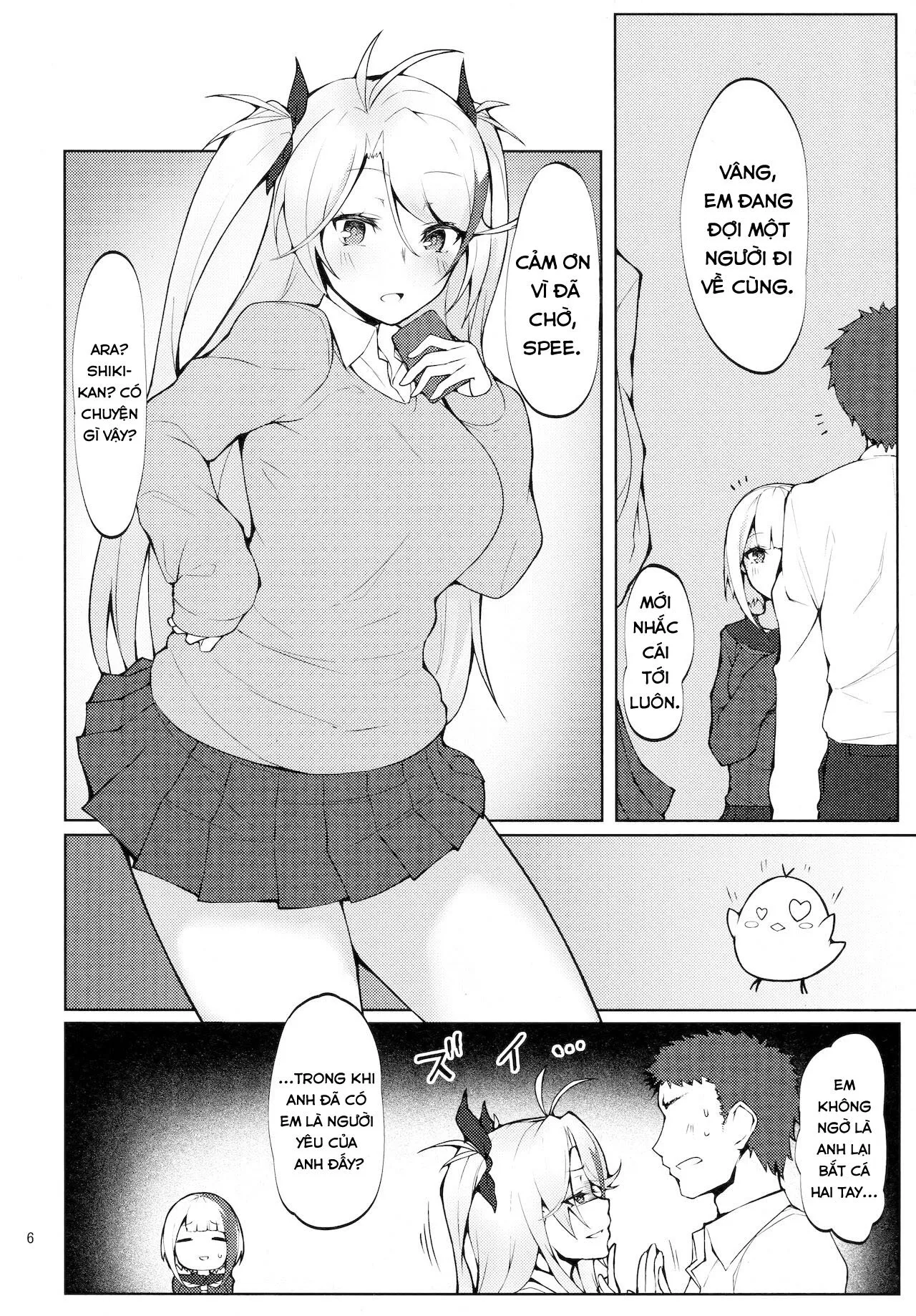 HentaiVN.net - Ảnh 4 - Anh có thích tàu chị em trong bộ đồng phục không? [Seifuku de Imouto na Kansen wa Osuki Desuka? ; Do you like sister ships in uniform?] - Oneshot