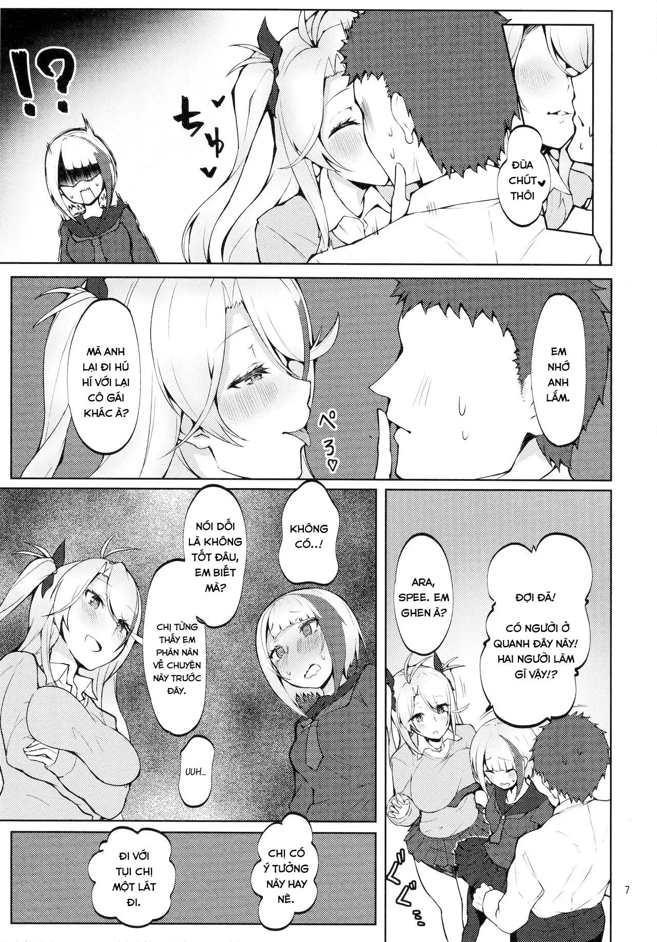 HentaiVN.net - Ảnh 5 - Anh có thích tàu chị em trong bộ đồng phục không? [Seifuku de Imouto na Kansen wa Osuki Desuka? ; Do you like sister ships in uniform?] - Oneshot