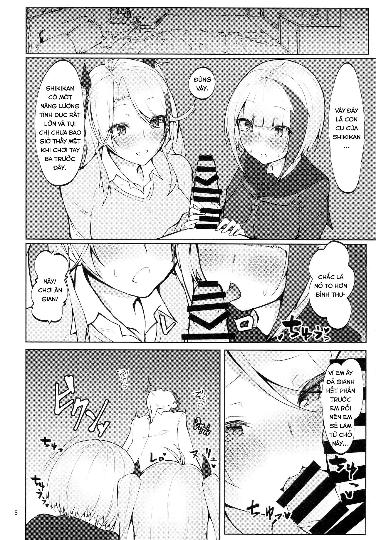 HentaiVN.net - Ảnh 6 - Anh có thích tàu chị em trong bộ đồng phục không? [Seifuku de Imouto na Kansen wa Osuki Desuka? ; Do you like sister ships in uniform?] - Oneshot