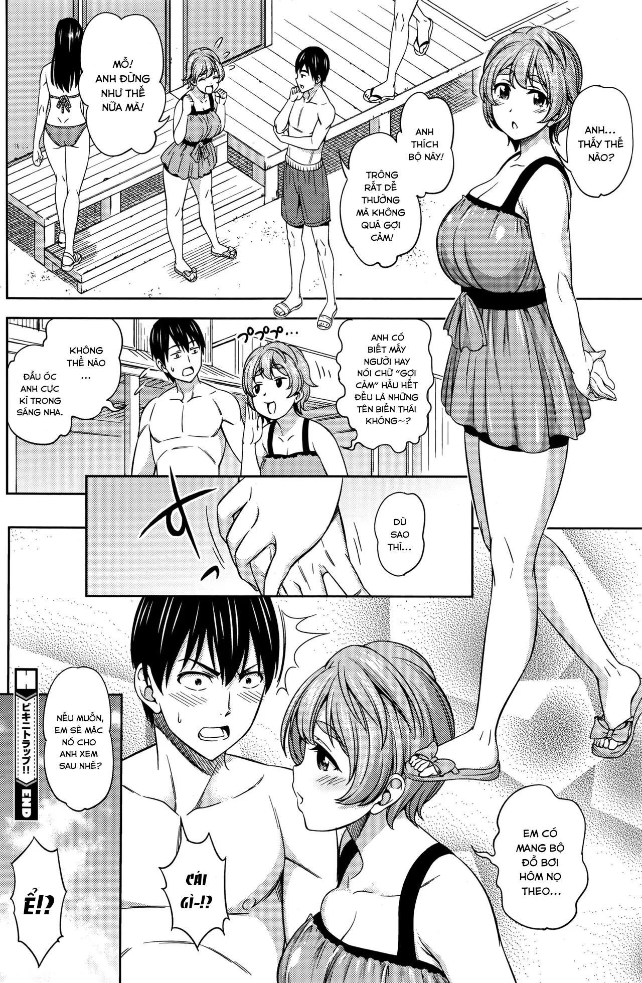 HentaiVN.net - Ảnh 21 - Bikini Trap!! - Oneshot