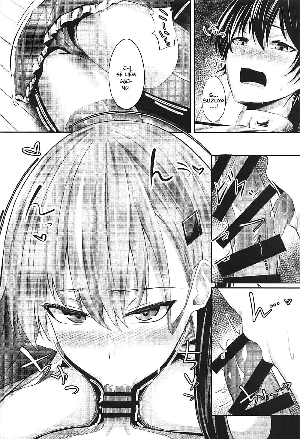 HentaiVN.net - Ảnh 11 - Sekinin Totte! Suzuya Onee-chan! (Kantai Collection -KanColle-) [責任とって!鈴谷お姉ちゃん! (艦隊これくしょん -艦これ-)] - Oneshot