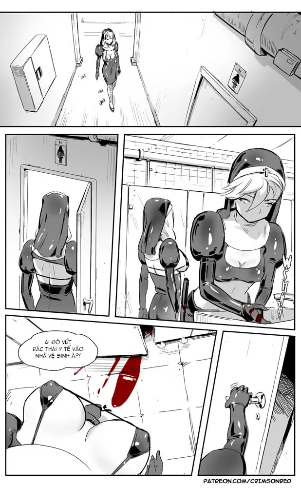 HentaiVN.net - Ảnh 18 - Nữ tu và quỷ dữ [Nuns vs demons] - Oneshot 1.1