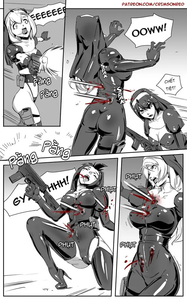HentaiVN.net - Ảnh 8 - Nữ tu và quỷ dữ [Nuns vs demons] - Oneshot 1.1
