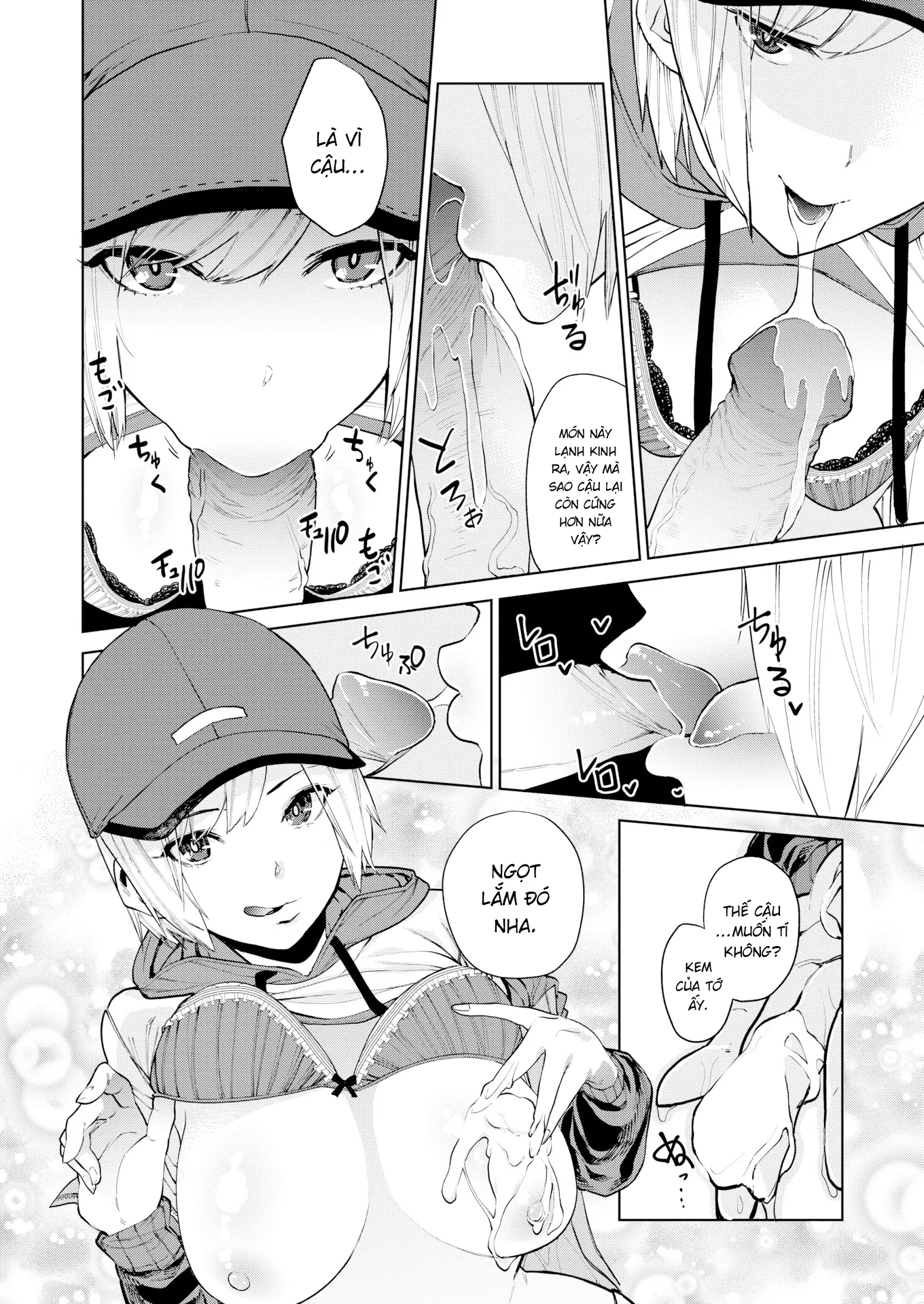 HentaiVN.net - Ảnh 11 - Gặp bạn trong game ở ngoài đời và cái kết. - Oneshot ngọt