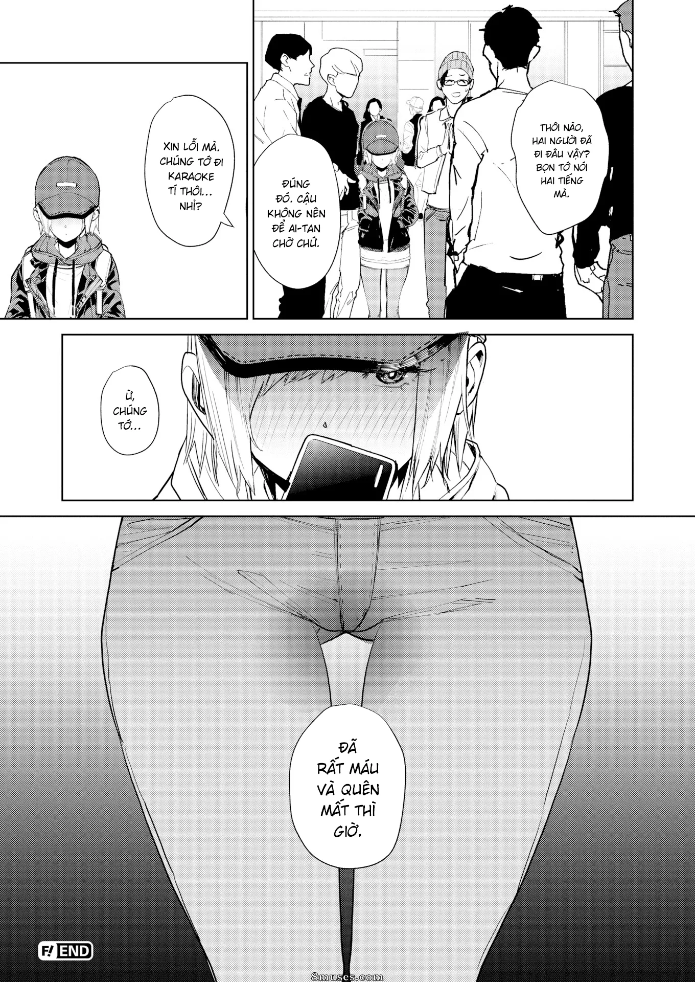 HentaiVN.net - Ảnh 19 - Gặp bạn trong game ở ngoài đời và cái kết. - Oneshot ngọt