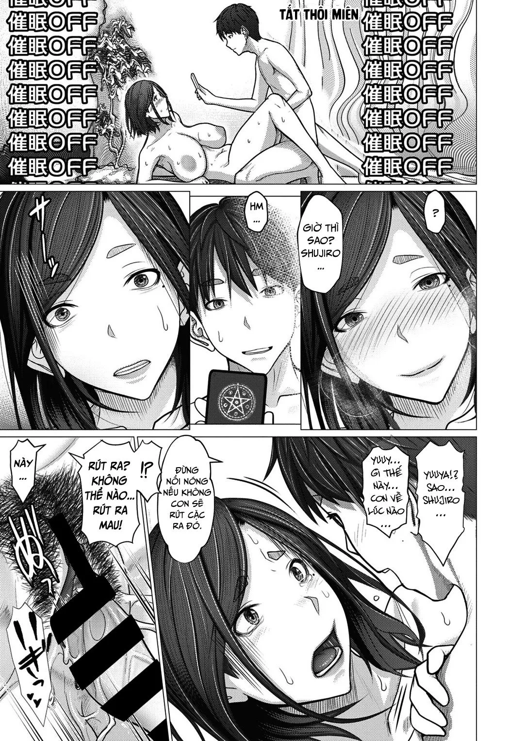 HentaiVN.net - Ảnh 18 - App thôi miên khởi đầu cho loạn luân [Saimin Apuri De Hajimaru Kinshin Kankei; Hypnosis App Begins An Incestuous Relationship] - Oneshot