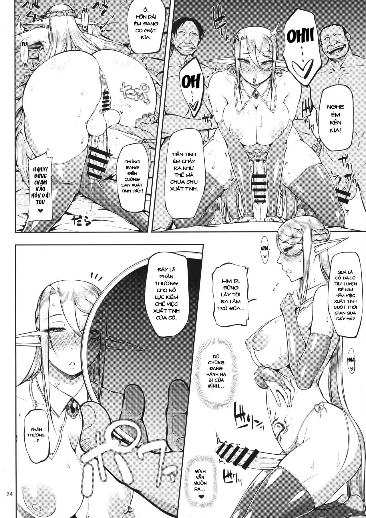 HentaiVN.net - Ảnh 27 - Lồng Chim [Kago no Naka no Tori Daiisshuu: The Caged Birds Vol.1] - Oneshot 1.1