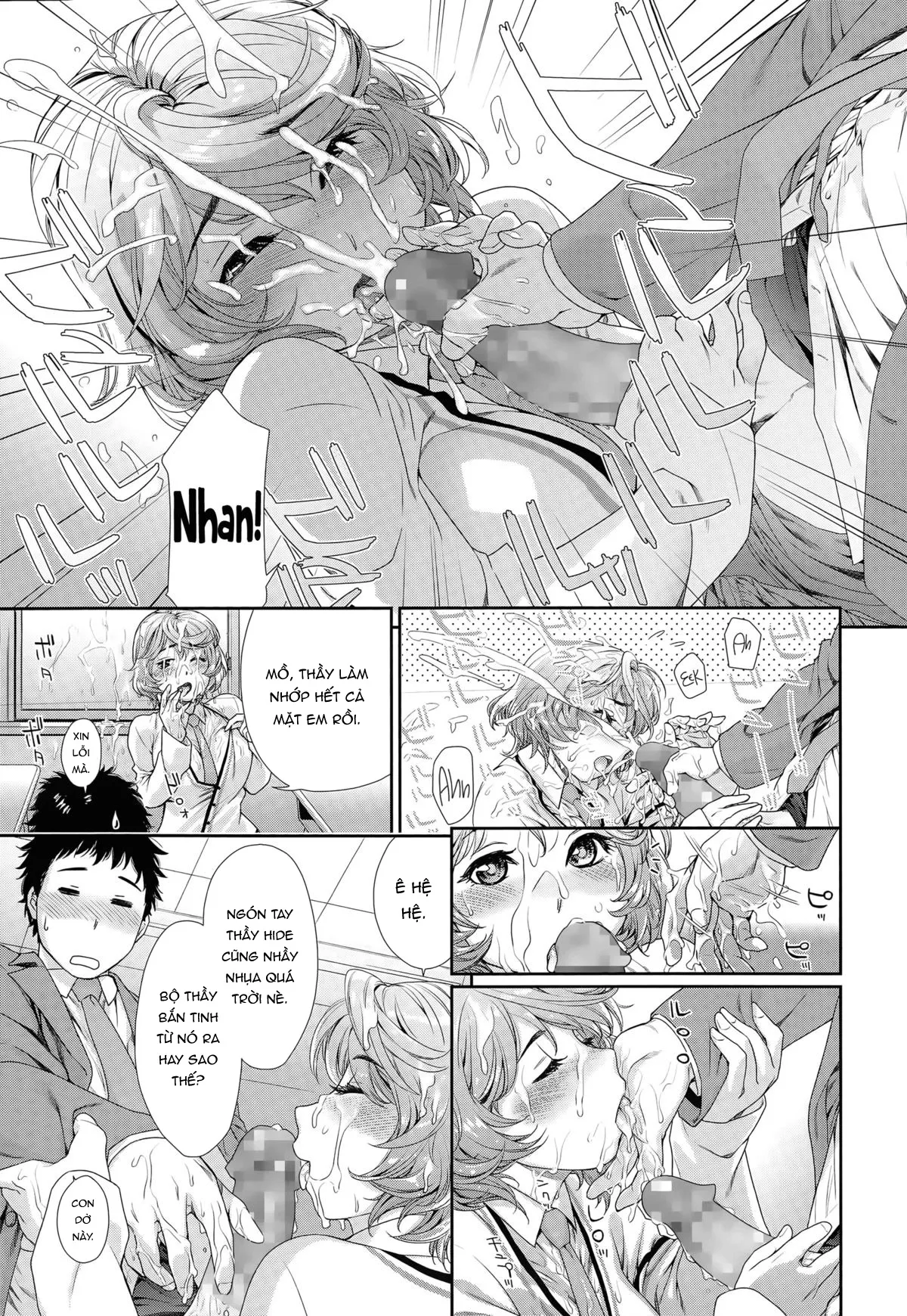 HentaiVN.net - Ảnh 12 - Hayaku Dashite ne [Hurry Up! Let's HandThis Thing In] - Oneshot