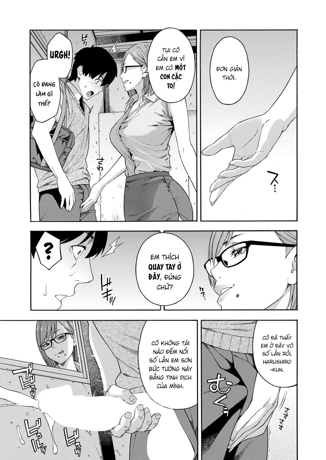 HentaiVN.net - Ảnh 11 - Ban nghiên cứu hành vi kích thích dương vật bằng miệng [Fellatio Kenkyuubu; Fellatio Fesearch Department] - Chap 1