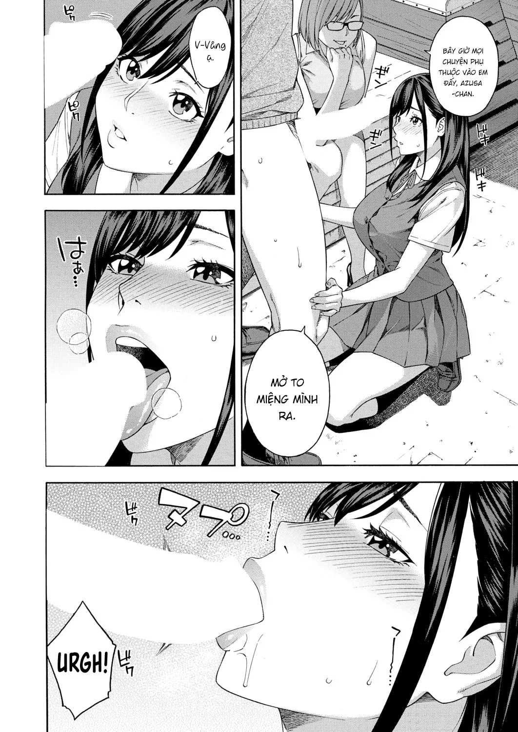 HentaiVN.net - Ảnh 14 - Ban nghiên cứu hành vi kích thích dương vật bằng miệng [Fellatio Kenkyuubu; Fellatio Fesearch Department] - Chap 1