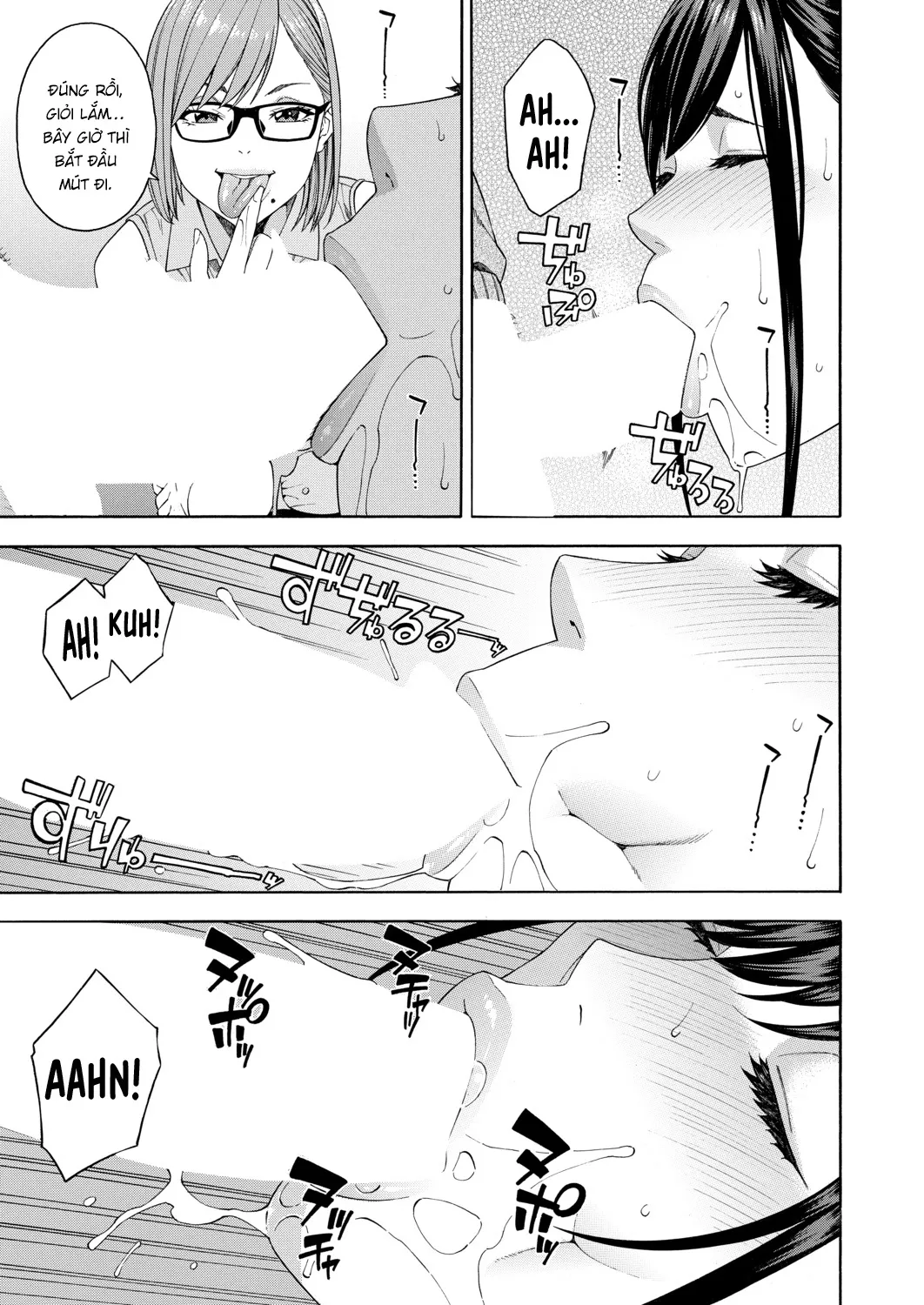 HentaiVN.net - Ảnh 15 - Ban nghiên cứu hành vi kích thích dương vật bằng miệng [Fellatio Kenkyuubu; Fellatio Fesearch Department] - Chap 1