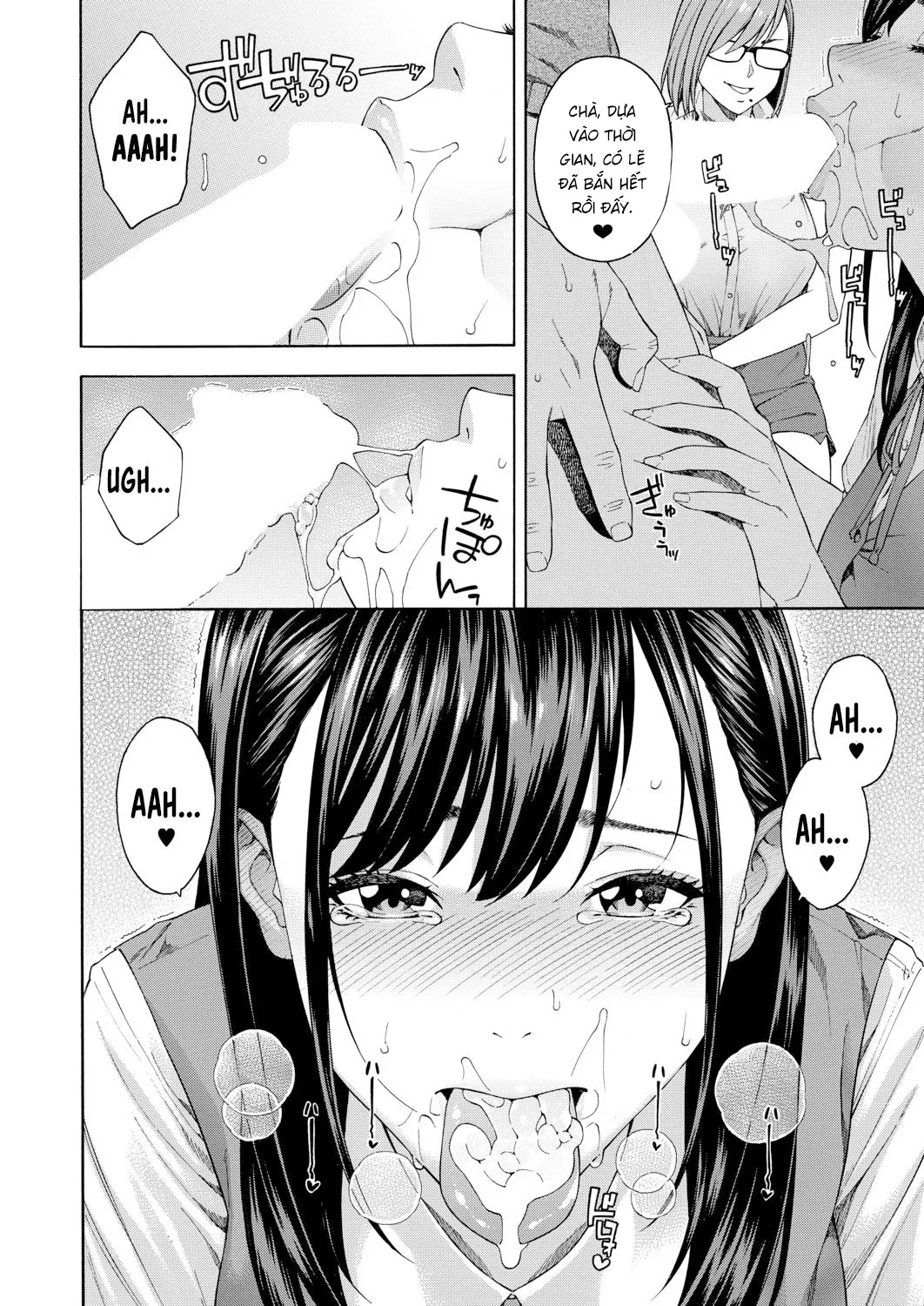 HentaiVN.net - Ảnh 20 - Ban nghiên cứu hành vi kích thích dương vật bằng miệng [Fellatio Kenkyuubu; Fellatio Fesearch Department] - Chap 1