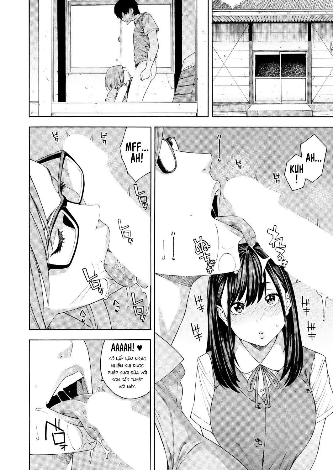 HentaiVN.net - Ảnh 22 - Ban nghiên cứu hành vi kích thích dương vật bằng miệng [Fellatio Kenkyuubu; Fellatio Fesearch Department] - Chap 1