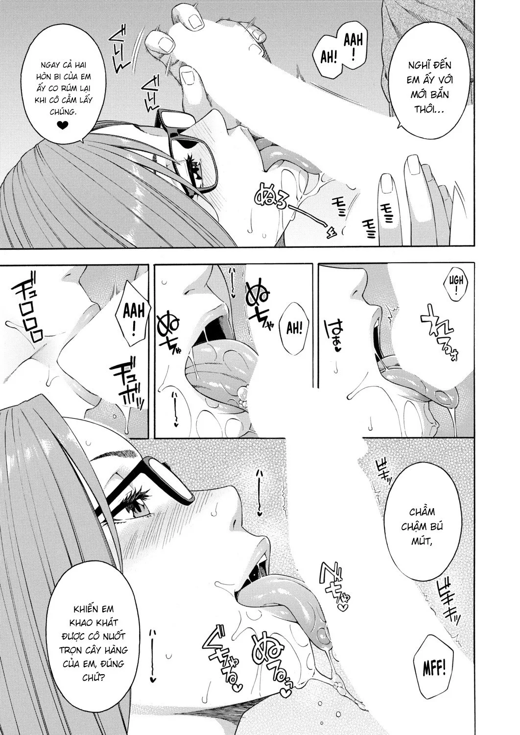 HentaiVN.net - Ảnh 23 - Ban nghiên cứu hành vi kích thích dương vật bằng miệng [Fellatio Kenkyuubu; Fellatio Fesearch Department] - Chap 1