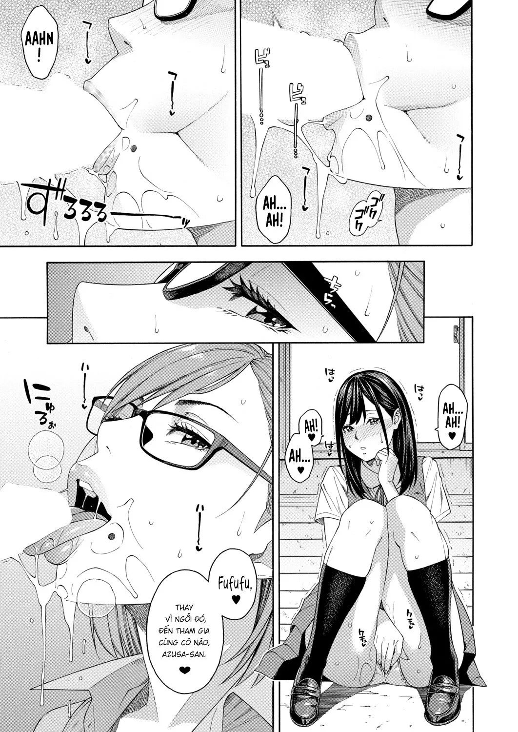 HentaiVN.net - Ảnh 27 - Ban nghiên cứu hành vi kích thích dương vật bằng miệng [Fellatio Kenkyuubu; Fellatio Fesearch Department] - Chap 1