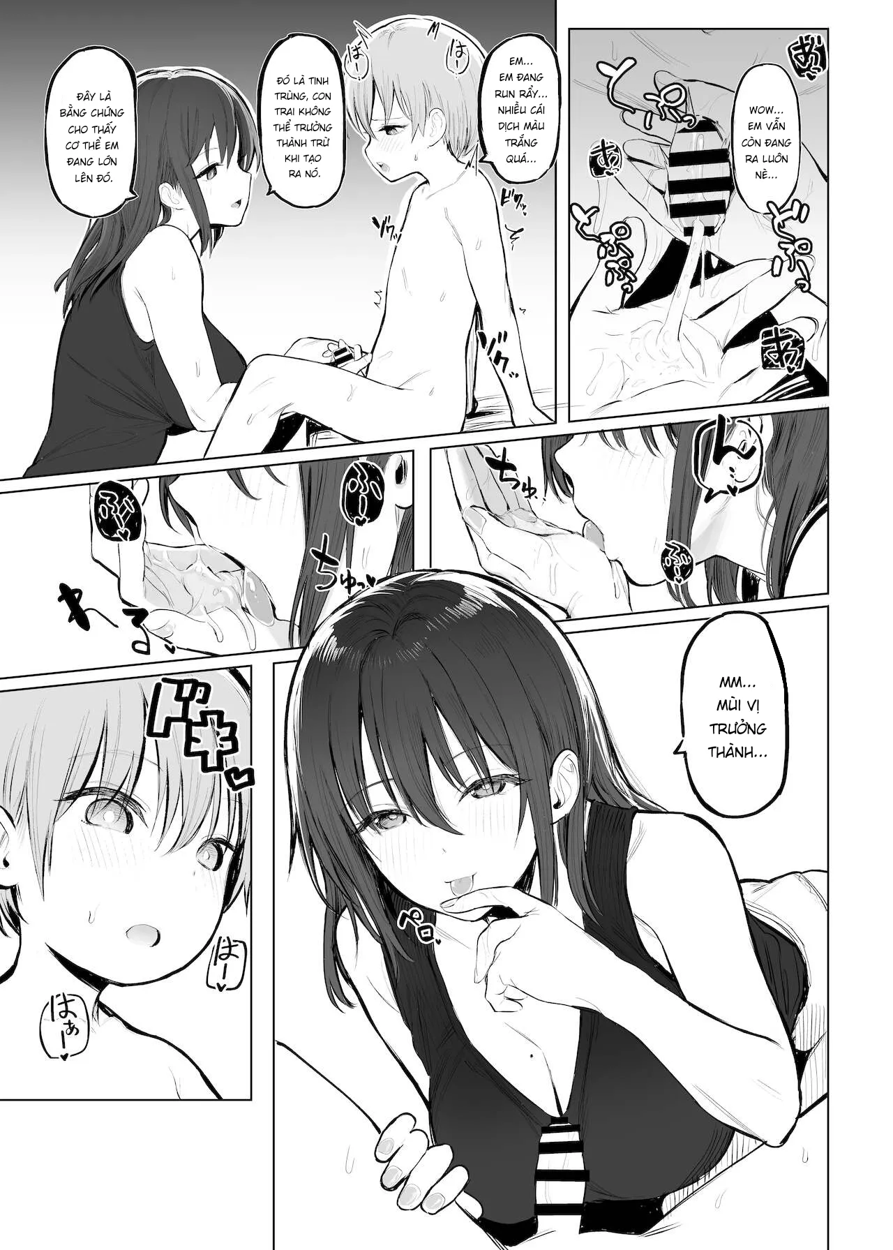HentaiVN.net - Ảnh 12 - Một khi em lớn [Otona no Kaidan] - Oneshot