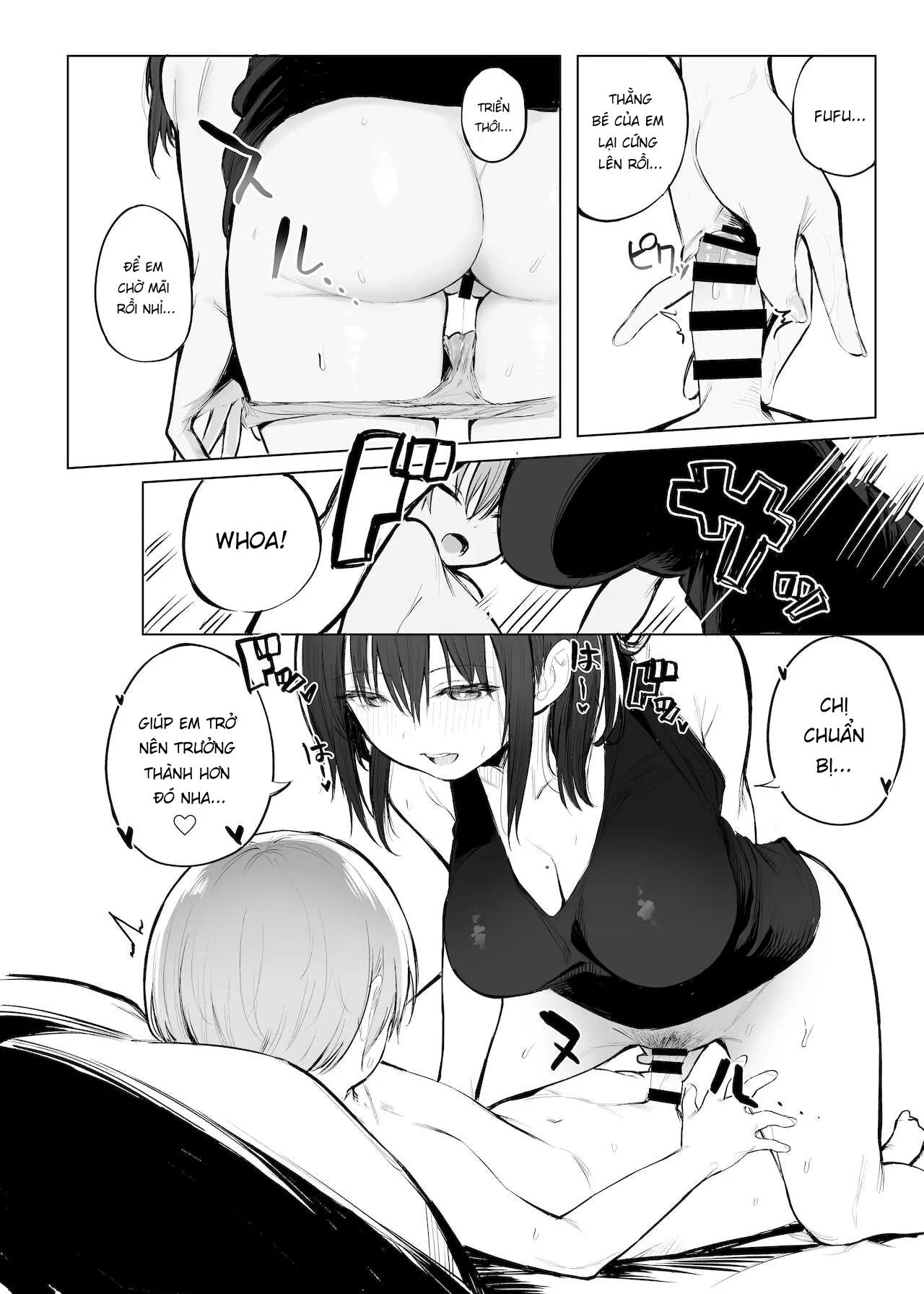 HentaiVN.net - Ảnh 13 - Một khi em lớn [Otona no Kaidan] - Oneshot