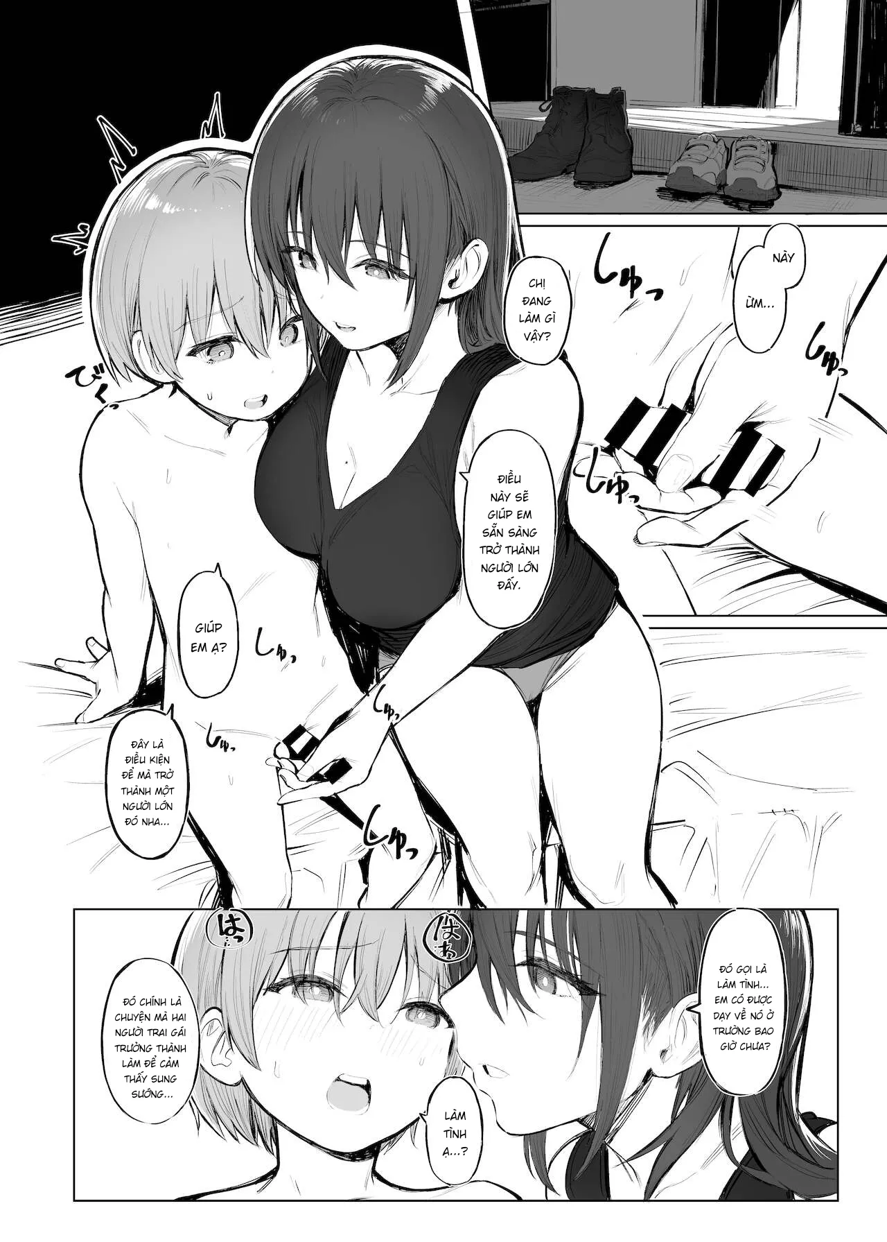 HentaiVN.net - Ảnh 9 - Một khi em lớn [Otona no Kaidan] - Oneshot