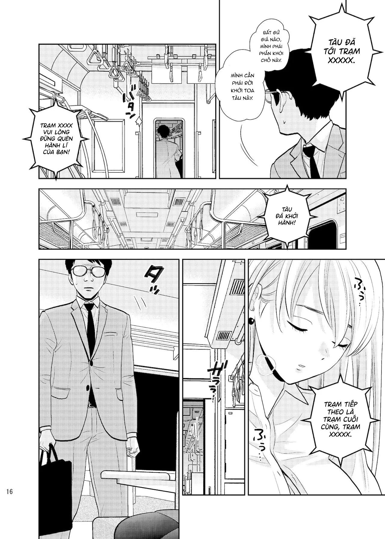 HentaiVN.net - Ảnh 16 - Trên ghế tàu - Oneshot