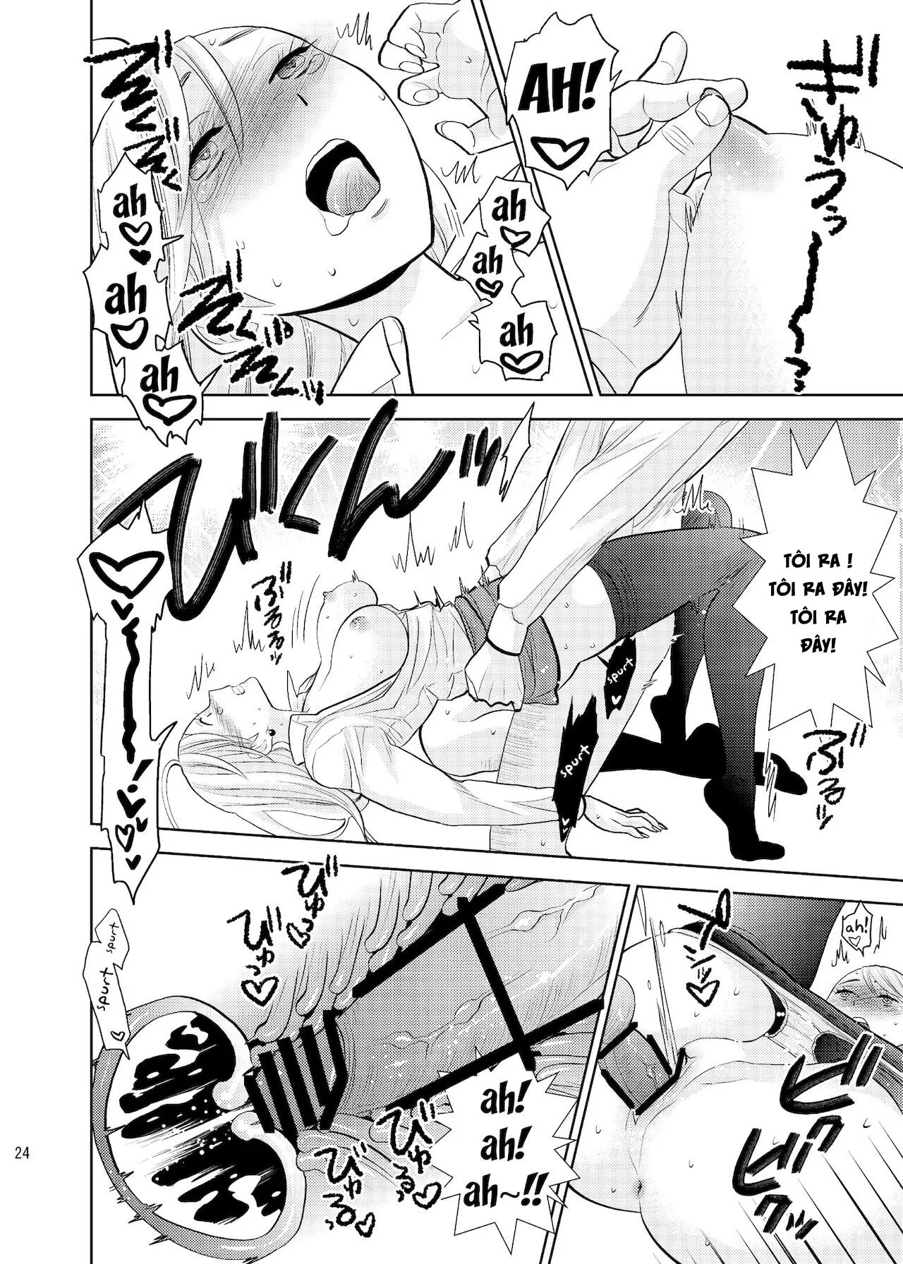 HentaiVN.net - Ảnh 24 - Trên ghế tàu - Oneshot