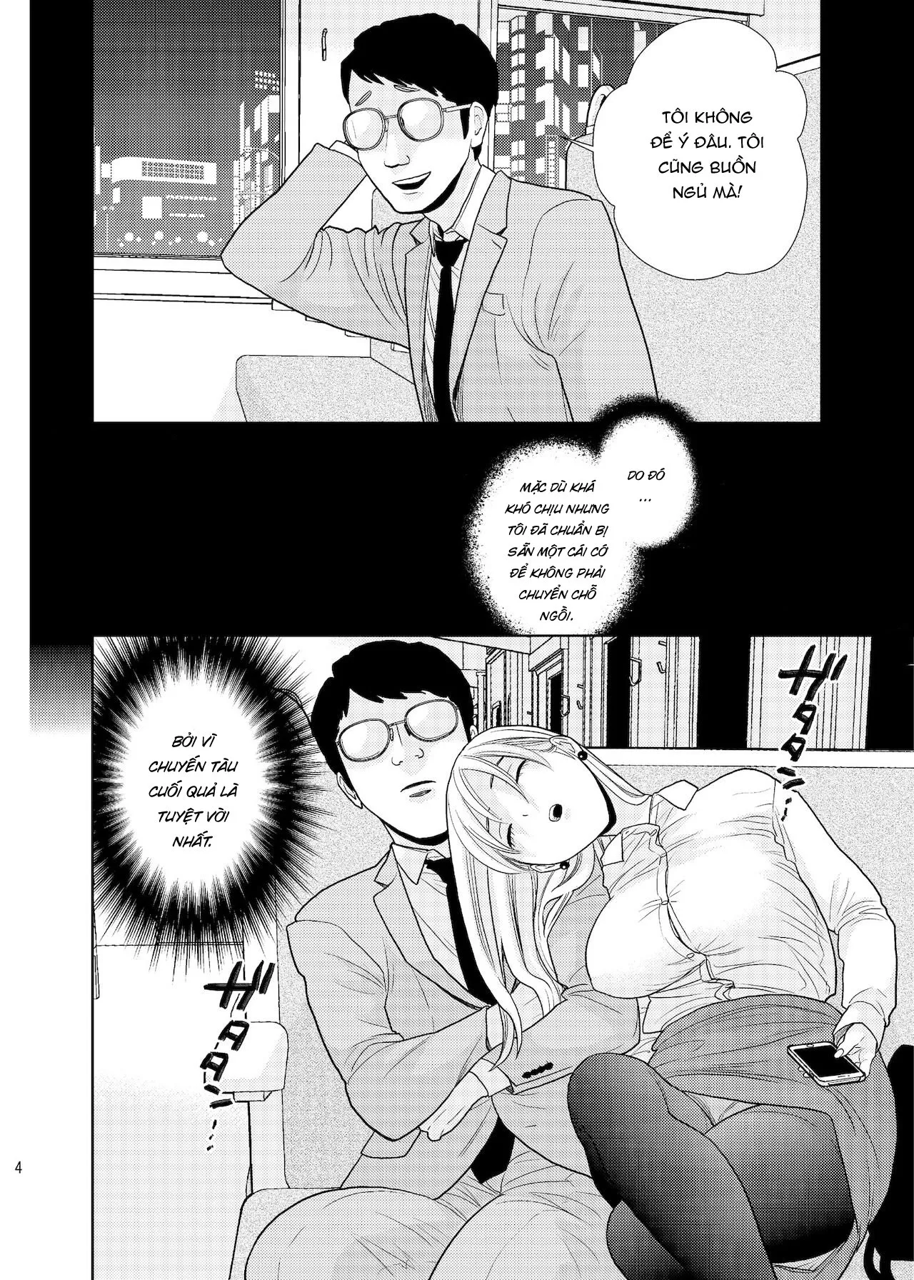 HentaiVN.net - Ảnh 4 - Trên ghế tàu - Oneshot