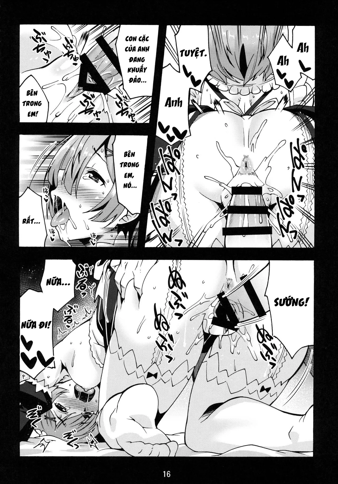 HentaiVN.net - Ảnh 15 - Rem’s Playing by Herself (Re:Zero Kara Hajimeru Isekai Seikatsu) - Oneshot