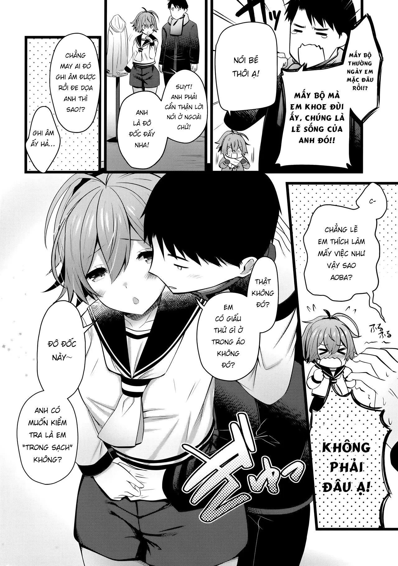 HentaiVN.net - Ảnh 3 - Fuyu no Aoba wa Doudesuka? [Fuyu no Aoba wa Doudesuka?, 冬の青葉はどうですかぁ?] - Oneshot