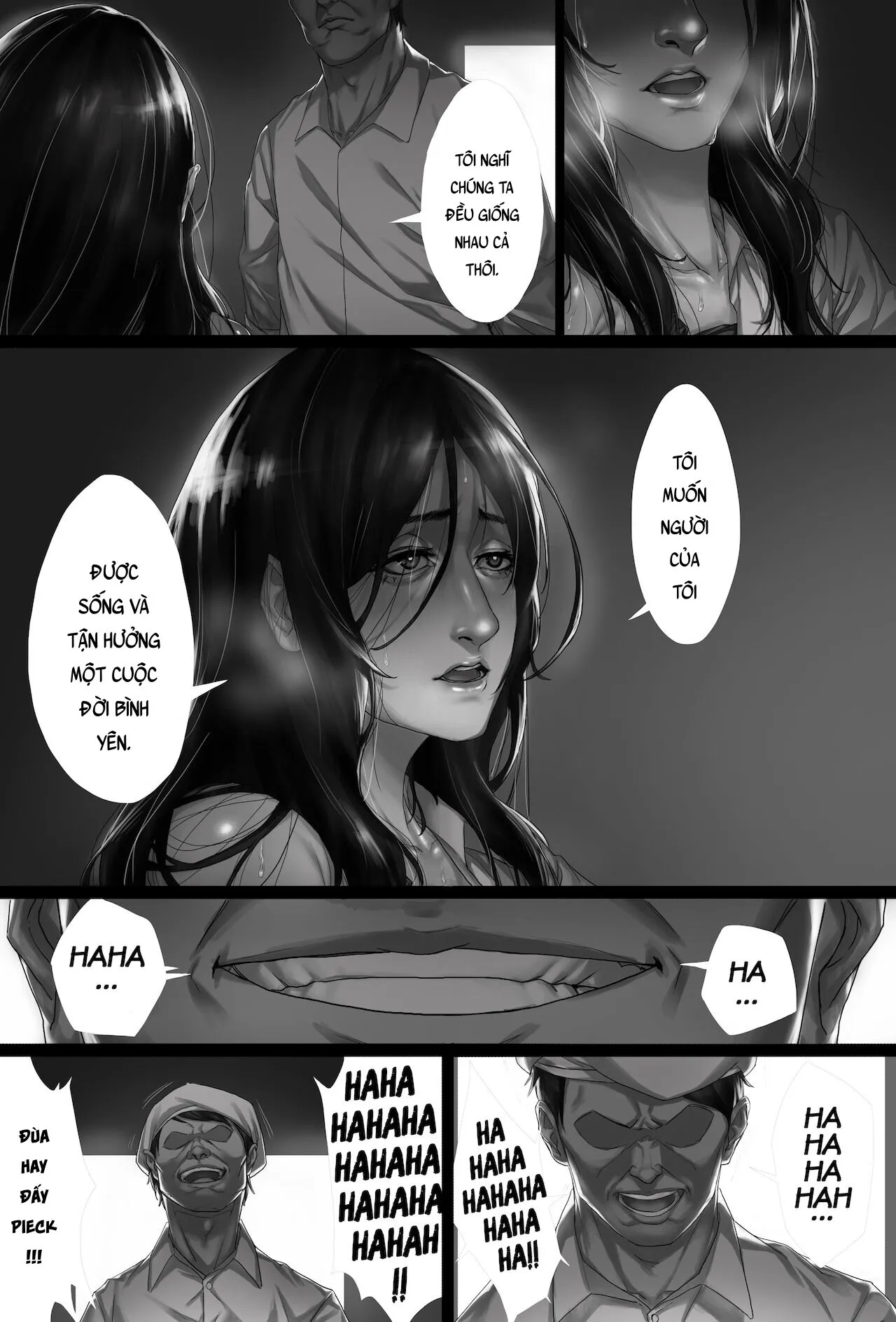HentaiVN.net - Ảnh 11 - Cuộc chiến của tôi. [My war.] - Oneshot