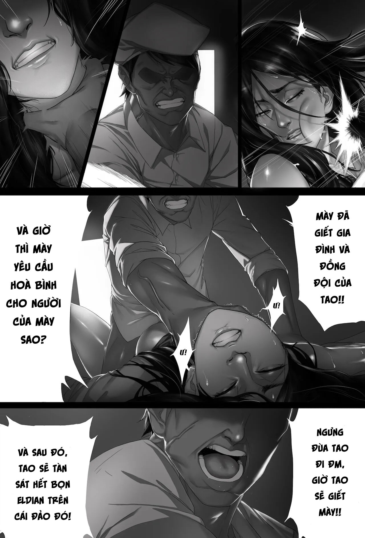 HentaiVN.net - Ảnh 12 - Cuộc chiến của tôi. [My war.] - Oneshot