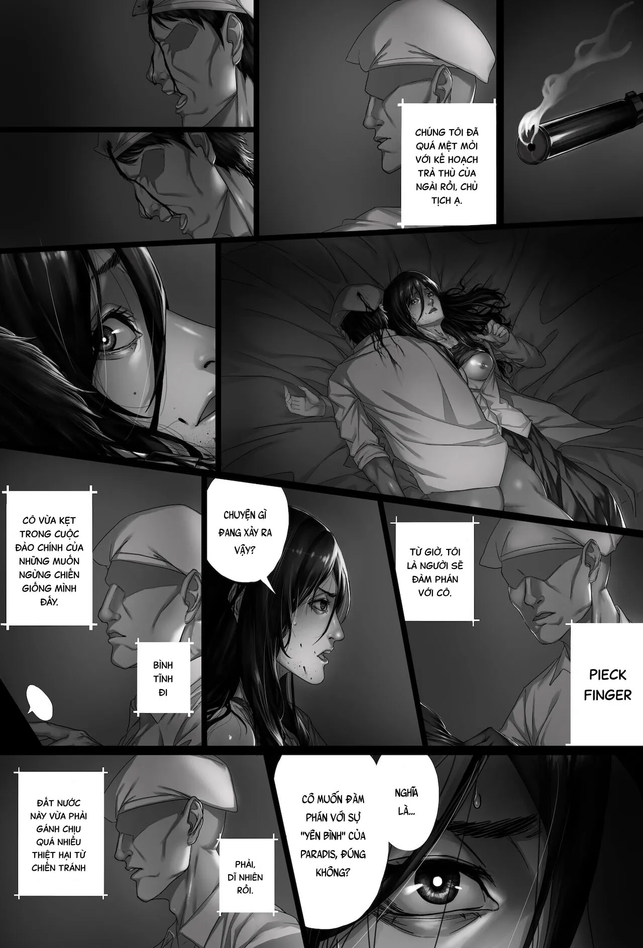 HentaiVN.net - Ảnh 16 - Cuộc chiến của tôi. [My war.] - Oneshot