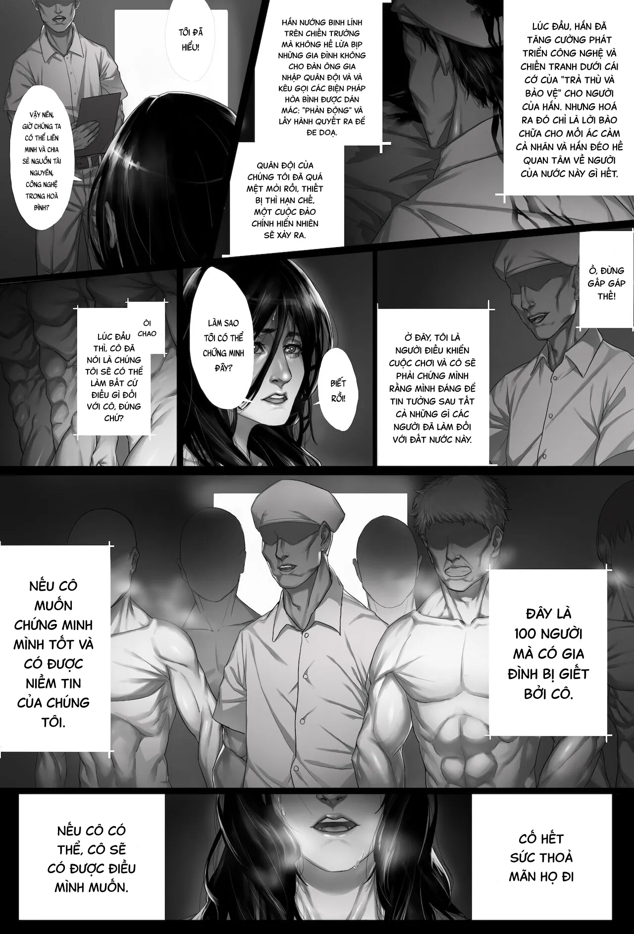 HentaiVN.net - Ảnh 17 - Cuộc chiến của tôi. [My war.] - Oneshot