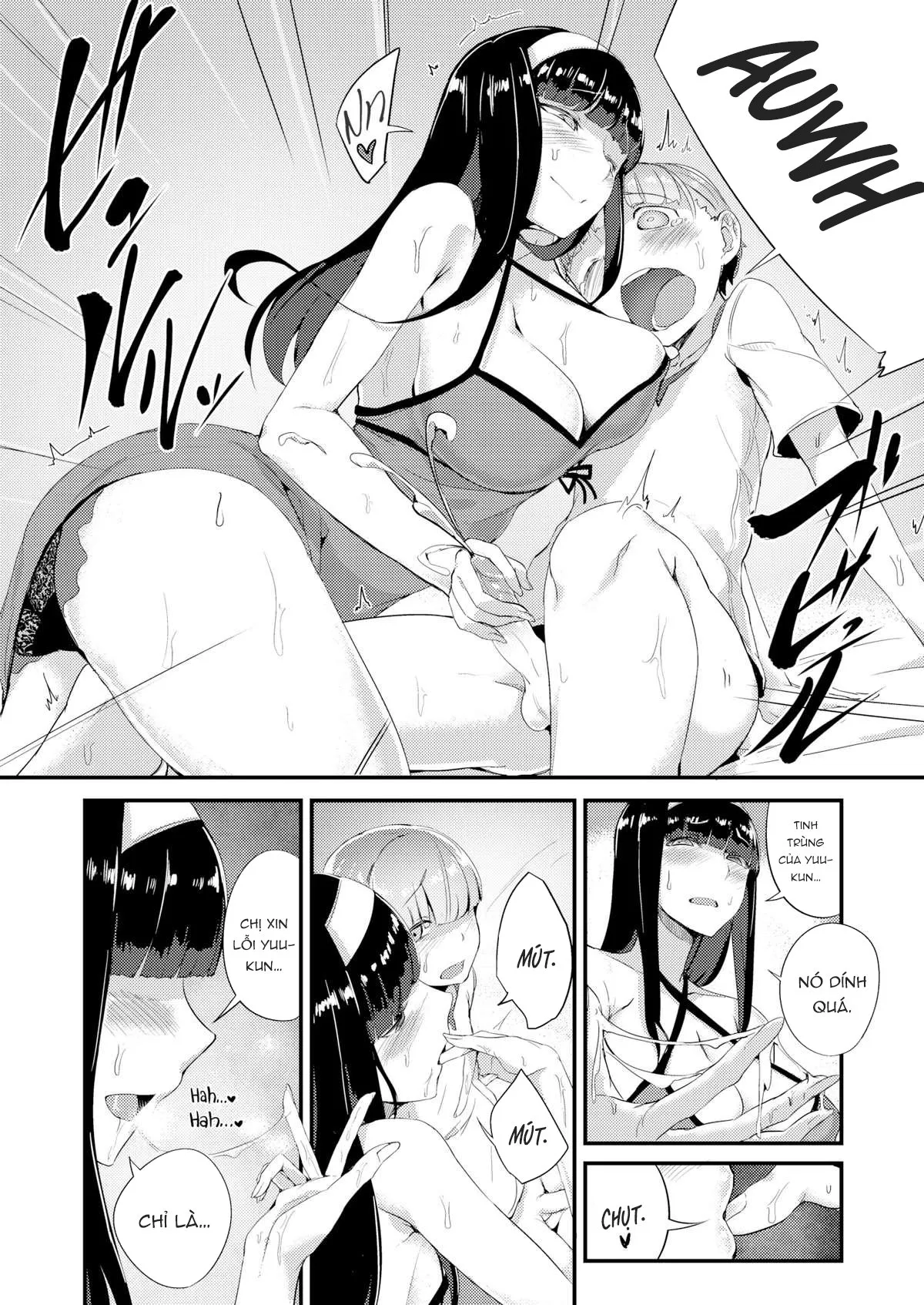 HentaiVN.net - Ảnh 6 - Mối quan hệ bình thường của chúng tôi! [Futsuu no Kankei] - Oneshot