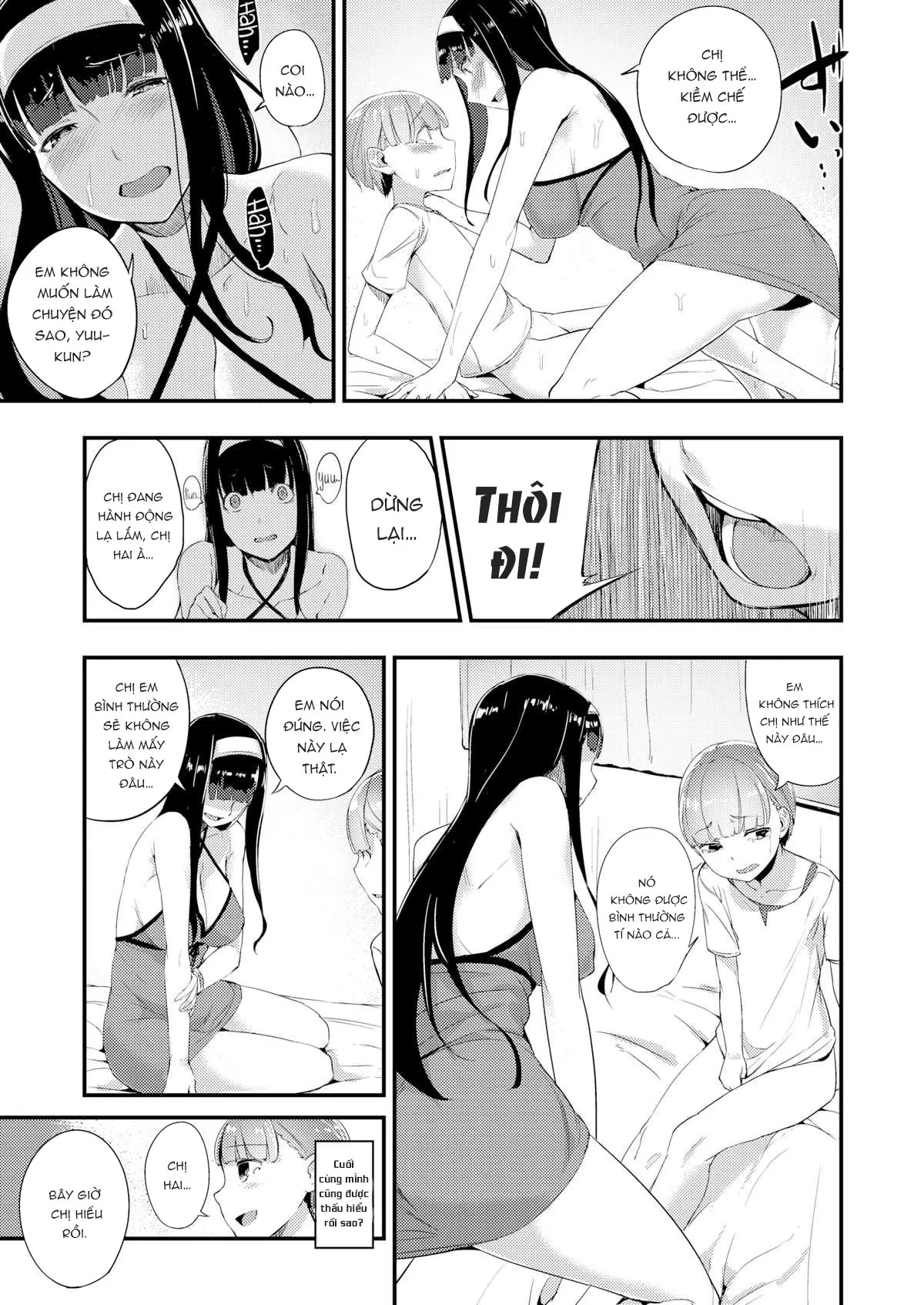 HentaiVN.net - Ảnh 7 - Mối quan hệ bình thường của chúng tôi! [Futsuu no Kankei] - Oneshot