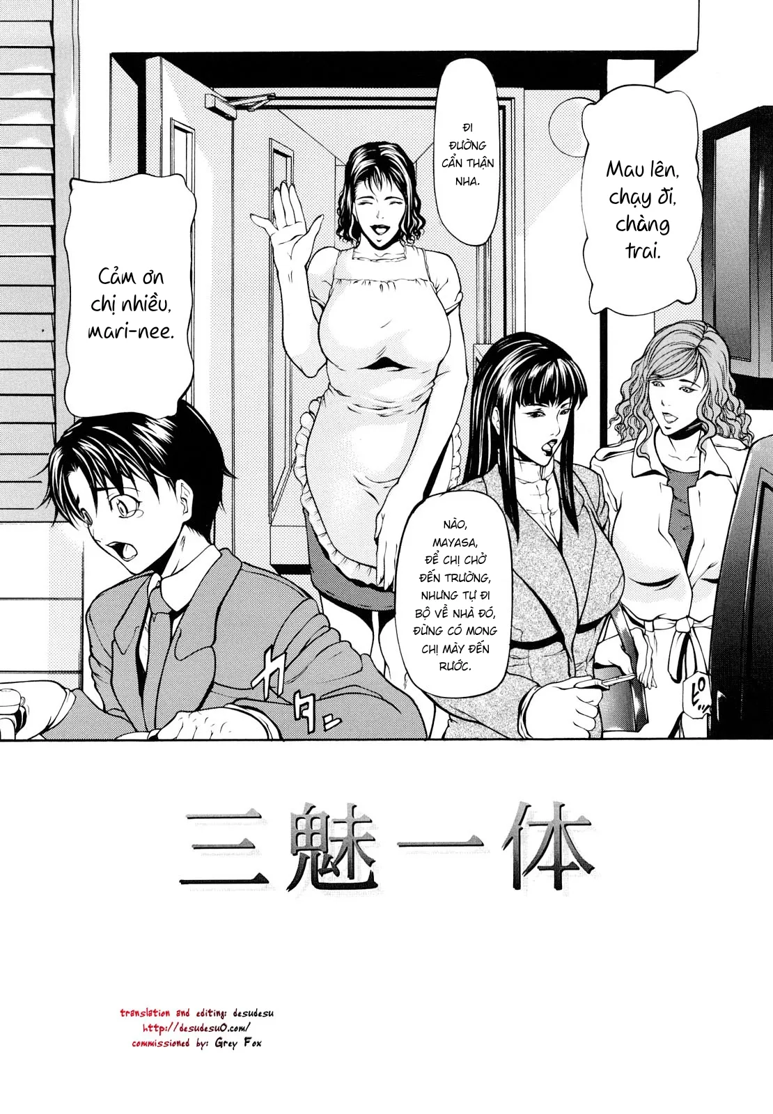 HentaiVN.net - Ảnh 13 - Sanmi Ittai - Chap 1