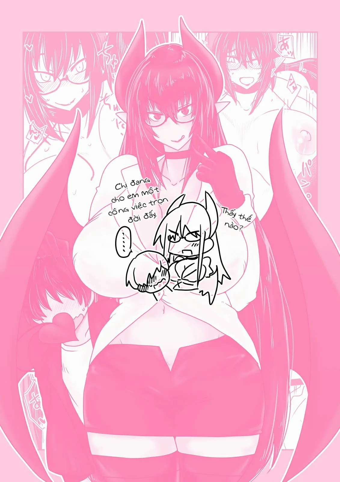 HentaiVN.net - Ảnh 15 - Succubus-san and the Boy Next Door - Oneshot