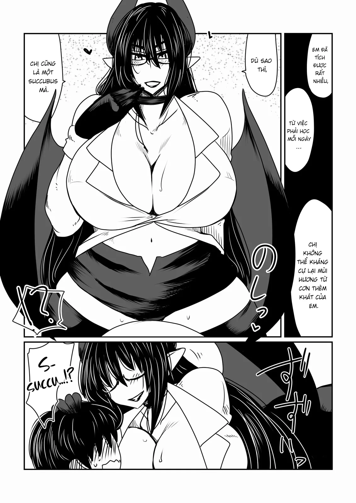 HentaiVN.net - Ảnh 6 - Succubus-san and the Boy Next Door - Oneshot
