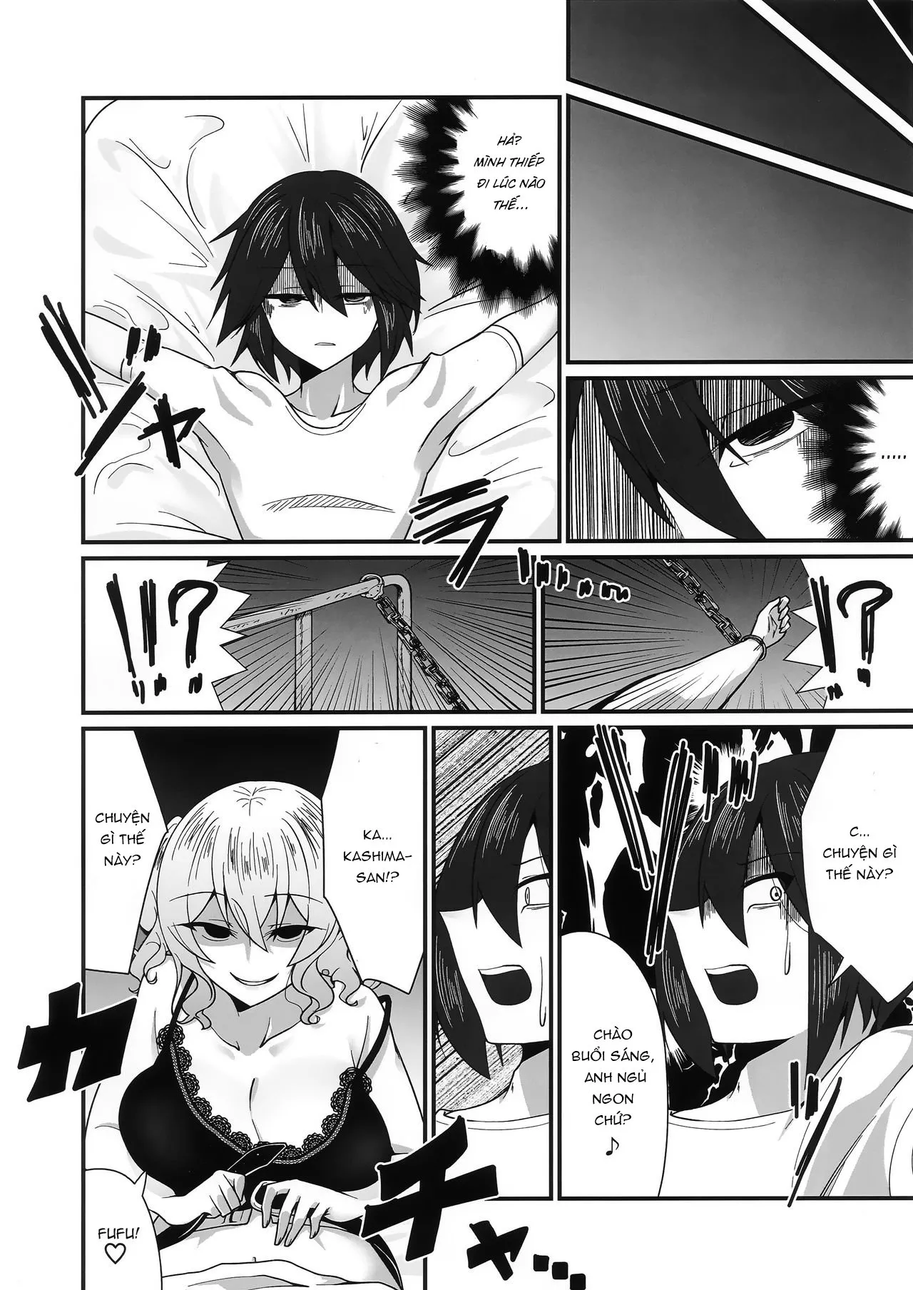 HentaiVN.net - Ảnh 7 - Kẻ bám đuôi [Follower de Stalker no Kashima-san ni Off-kai no Ato Gyaku Rape sareru Hon] - Oneshot