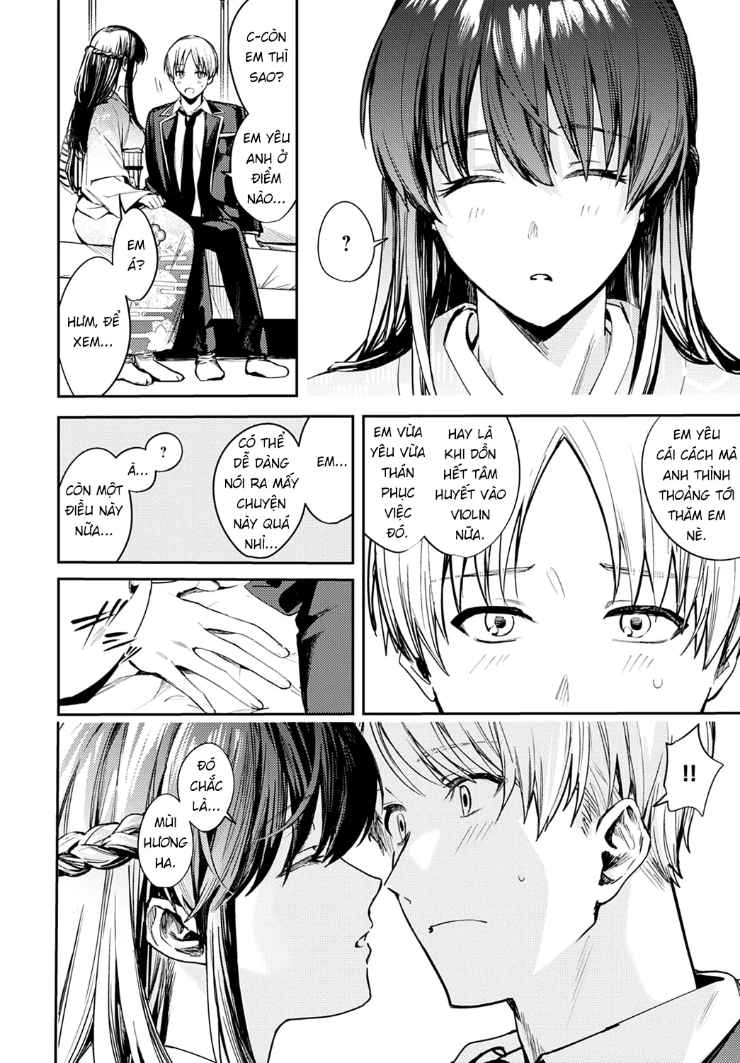 HentaiVN.net - Ảnh 10 - Phải Lòng một Luân Khúc [Kesou no Rondo, 懸想のロンド] - Oneshot