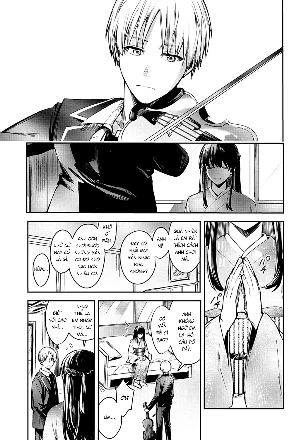 HentaiVN.net - Ảnh 3 - Phải Lòng một Luân Khúc [Kesou no Rondo, 懸想のロンド] - Oneshot