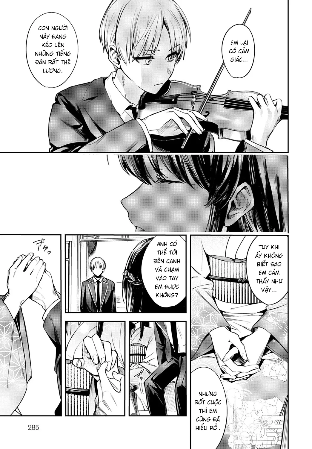 HentaiVN.net - Ảnh 7 - Phải Lòng một Luân Khúc [Kesou no Rondo, 懸想のロンド] - Oneshot