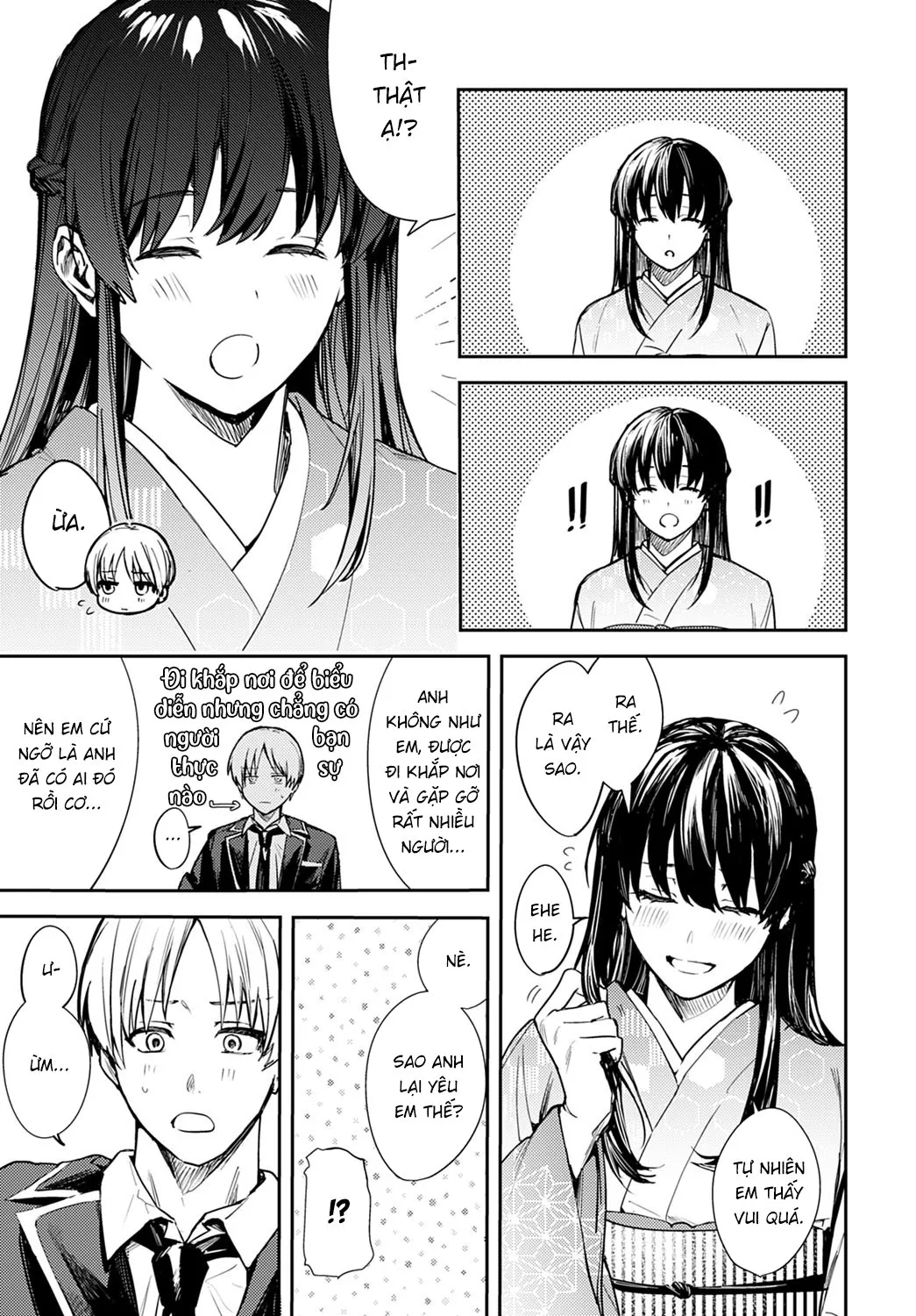 HentaiVN.net - Ảnh 9 - Phải Lòng một Luân Khúc [Kesou no Rondo, 懸想のロンド] - Oneshot