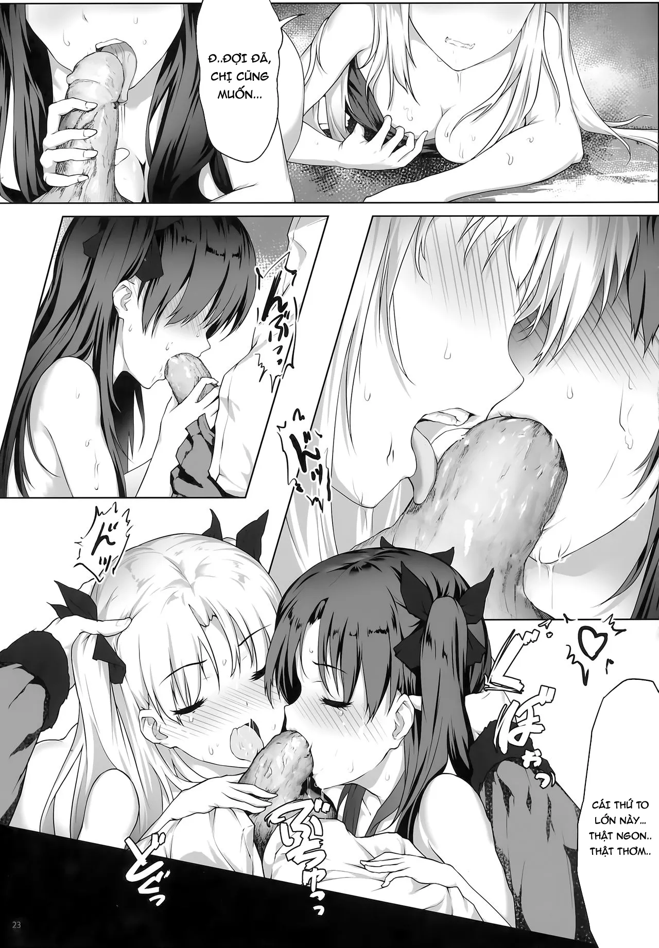 HentaiVN.net - Ảnh 24 - Hiếp dâm 2 chị em Ishtar [Tenkuu to Meikai no Ori] - Oneshot