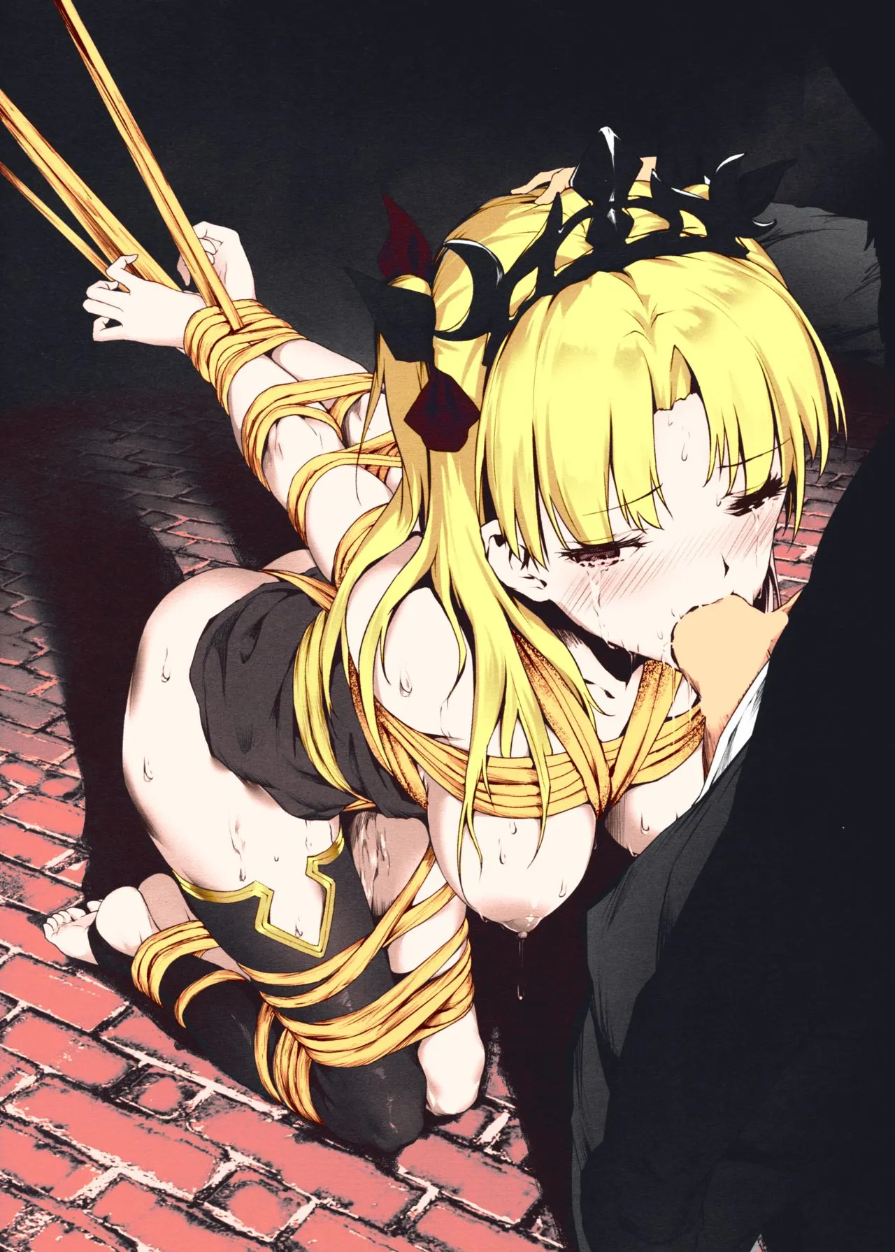HentaiVN.net - Ảnh 31 - Hiếp dâm 2 chị em Ishtar [Tenkuu to Meikai no Ori] - Oneshot